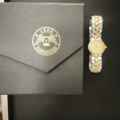 Longines Vintage Two-Tone Ladies Watch NOS with Box