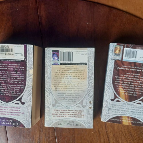 The Swan's War trilogy in English like new