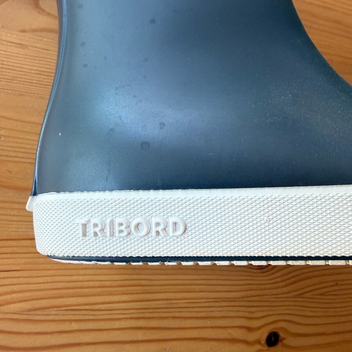 Children's rain boots used, size 35-36, blue