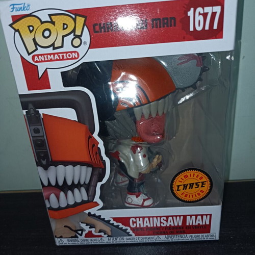 Funko Pop Chainsaw Man Limited Chase Edition like new