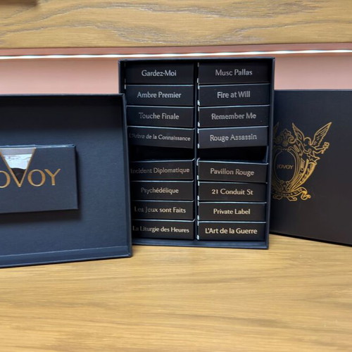 Jovoy Discovery Set like new, 18x2ml niche perfume samples