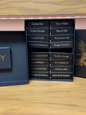 Jovoy Discovery Set like new, 18x2ml niche perfume samples