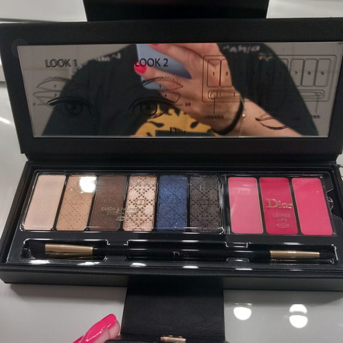 Dior Collectible Makeup Palette with Detachable Keychain new