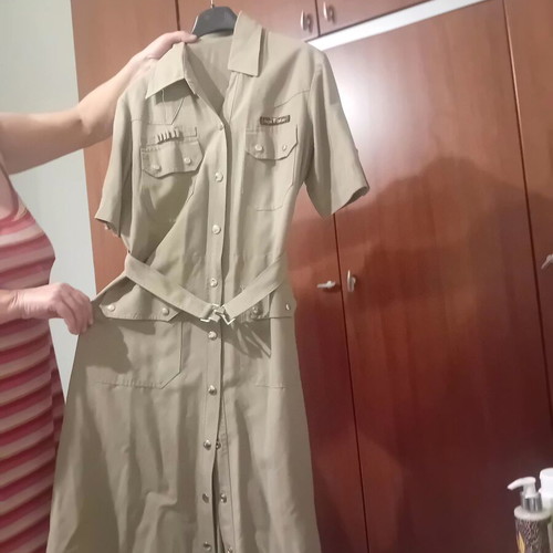 Dress like new, beige, size L