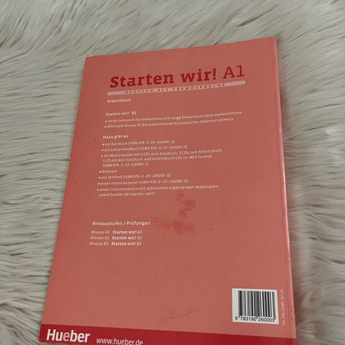 Starten wir! A1 Arbeitsbuch used, ideal for beginners