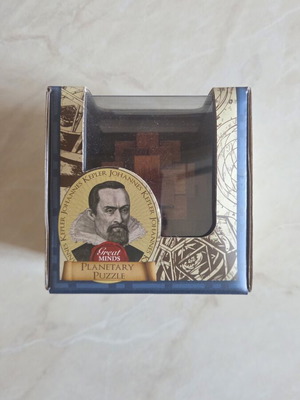 Kepler's Planetary Puzzle wooden brain teaser like new