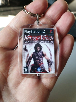 Prince of Persia Warrior Within PS2 acrylic keychain