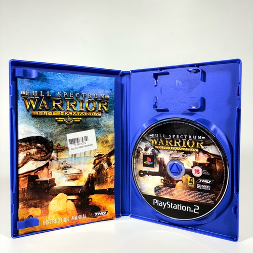 Full Spectrum Warrior Ten Hammers PS2 game used
