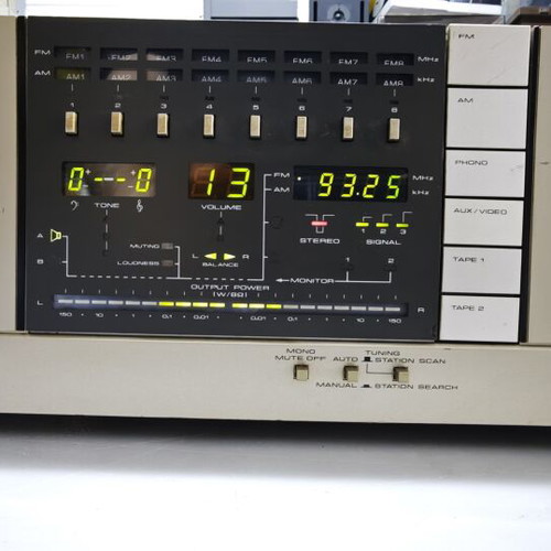 Pioneer SX 9 stereo amplifier used, 2x125 W, rare piece