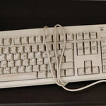 Retro BTC ενσύρματο πληκτρολόγιο μεταχειρισμένο με σύνδεση PS/2