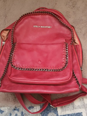 Τσάντα πλάτης Stella McCartney vintage μεταχειρισμένη, κόκκινη