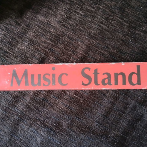 Folding music stand used in excellent condition
