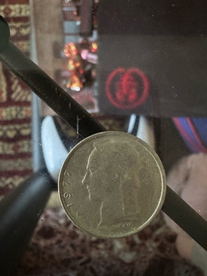 Coin 1fr 1977 used