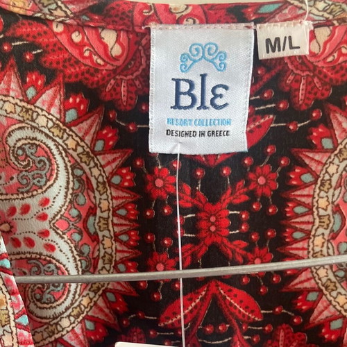 Ble Resort Collection Wrap Mini Dress New