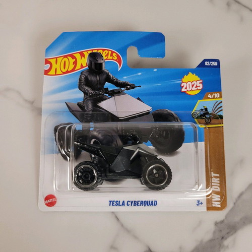 Hot Wheels Tesla Cybersquad Silver Vehicle 2025 new