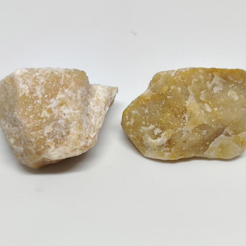 Natural Raw Yellow Quartz Collectible Sample