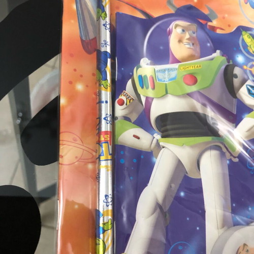 Toy Story 2 Buzz school set with 2 small notebooks, pencil, ruler, eraser, sharpener new Disney Pixar