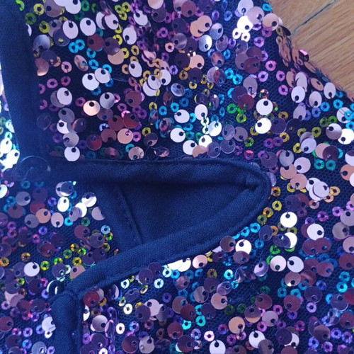Sinsay dress with sequins like new, multicolor, size 104 cm