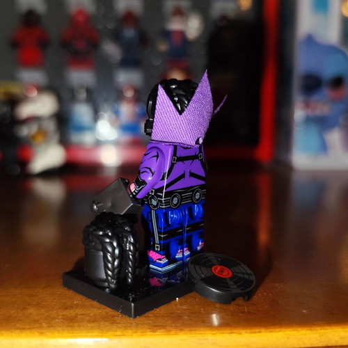Prowler Miles G. Morales figure like new with accessories