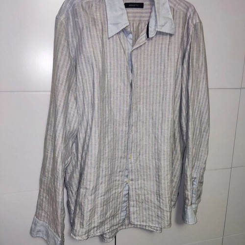 Manetti linen shirt men's XL used, summer fabric