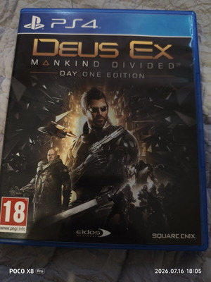 Deus Ex PS4 game like new, action adventure