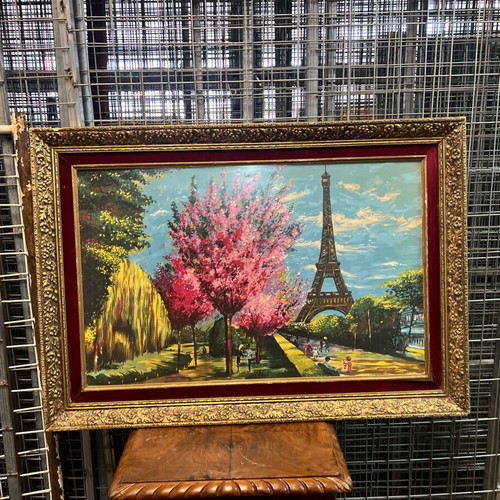 Painting frame used from the 70s with wear