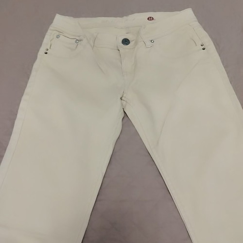 Monday Elastic Beige Pants Size 38 Like New