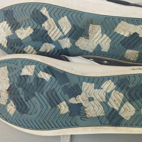 Wrangler unisex suede sneakers size 40 used, blue