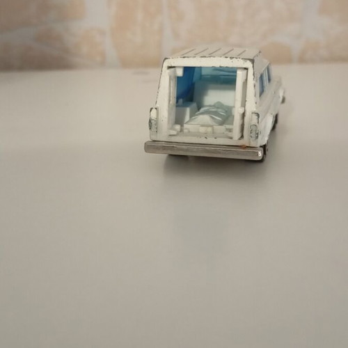 Majorette Jeep Cherokee Ambulance die-cast toy car, vintage