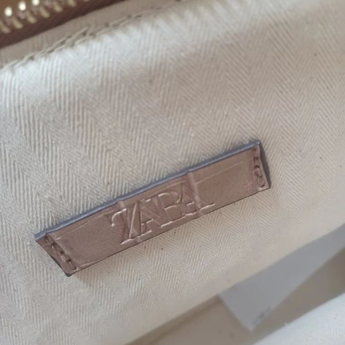 Zara crossbody bag like new, beige