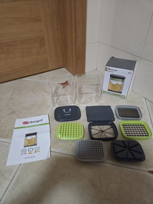 Ibergrif MS23 Vegetable and Fruit Cutter Set new with interchangeable blades