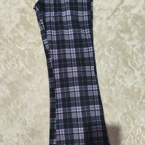 Girls' blouse and leggings 128-134 cm used, pink and purple