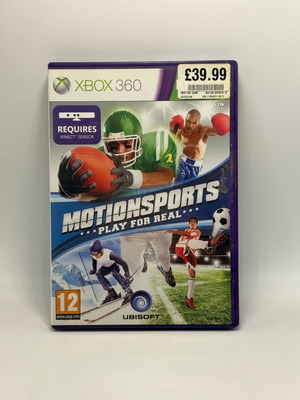 Motionsports Xbox 360 used game, action and adventure