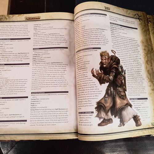Pathfinder 1st Edition books like new, campaign setting, ultimate magic, gamemastery guide