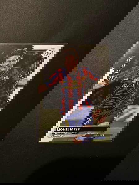 LIONEL MESSI 2023-24 TOPPS UEFA CLUB COMPETITIONS HISTORIC HAT-TRICK #HH-10