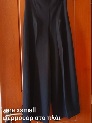Zara pants black XS new with side zipper