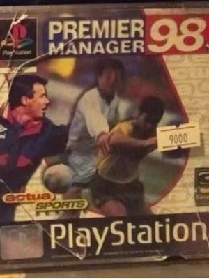 Premier Manager 98 PlayStation 1 game used