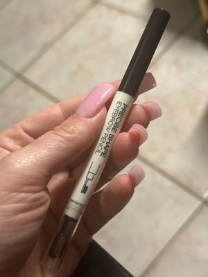 Mechanical eyebrow pencil with brush new, black