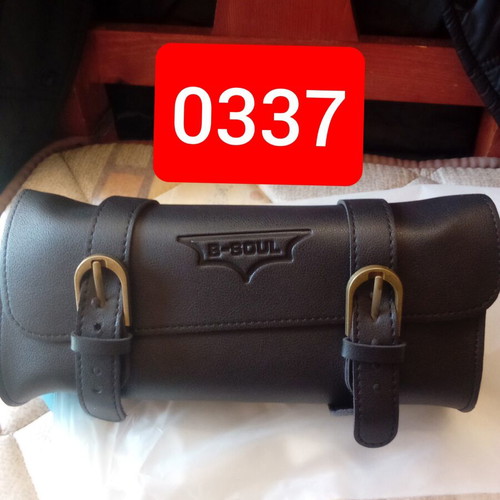 Leather bicycle bag retro style new