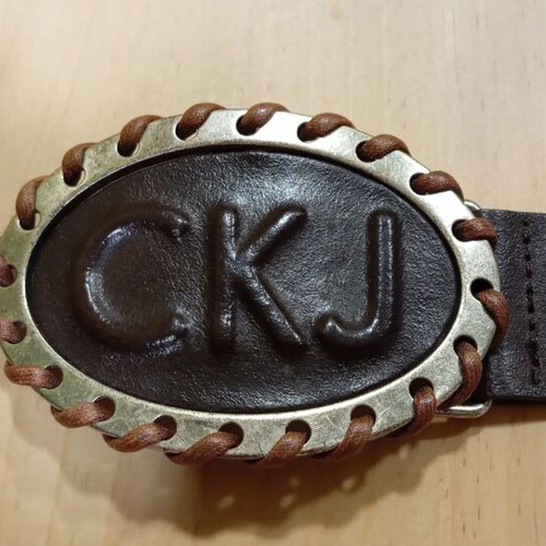 Men's leather belts Just Cavalli and Calvin Klein Jeans like new, size large