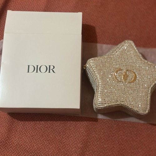 Dior collectible star-shaped bag gold new