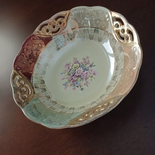 Empire England porcelain vintage bowl used, decorative