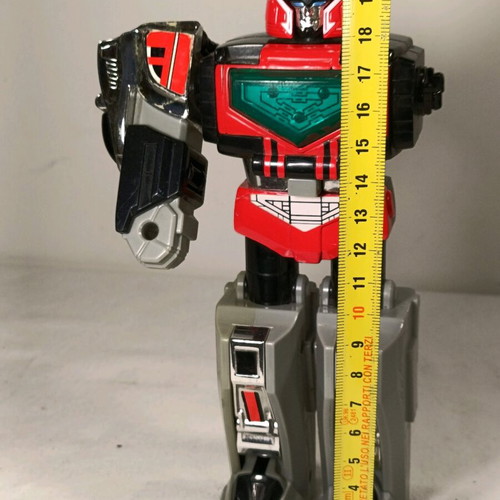 Power Rangers Bandai 2000 Time Force Megazord used, missing one arm