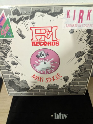Kirka Sadness In Your Eyes 12" винил макси сингъл употребяван, поп