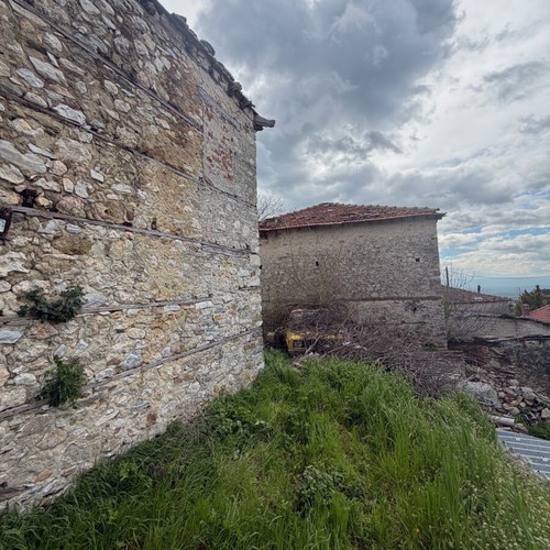 Stone house with view in Serres village, Anastasia
