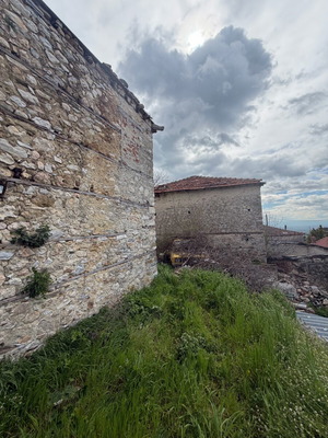 Stone house with view in Serres village, Anastasia