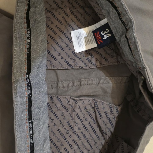 Funky Buddha men's shorts like new, size 34, grey