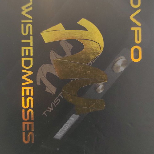 DOVPO Twisted Messes Box Mod Black Gold new