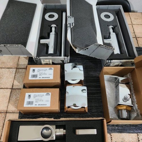 Paffoni 3 siphons, 2 plugs, 1 faucet handle