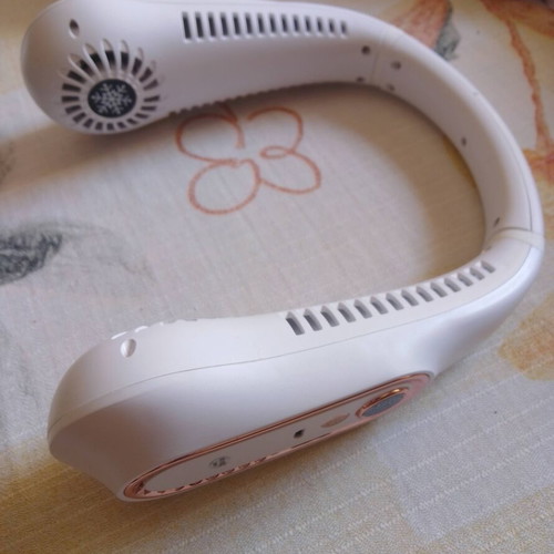 Portable USB Neck Fan Bladeless with LED Display